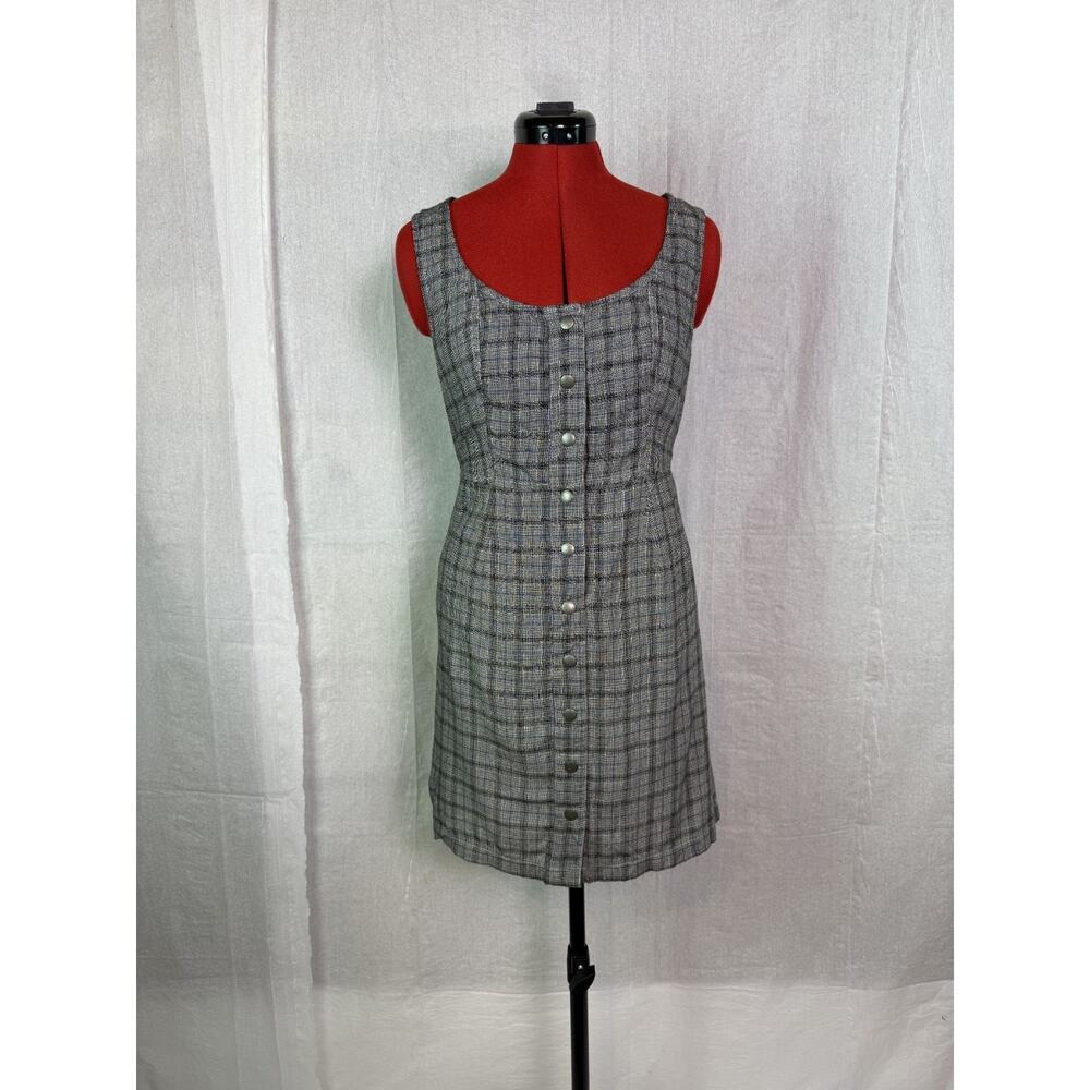 American Eagle Womens Dress Small Gray Tweed Career Business Classic NWT D080